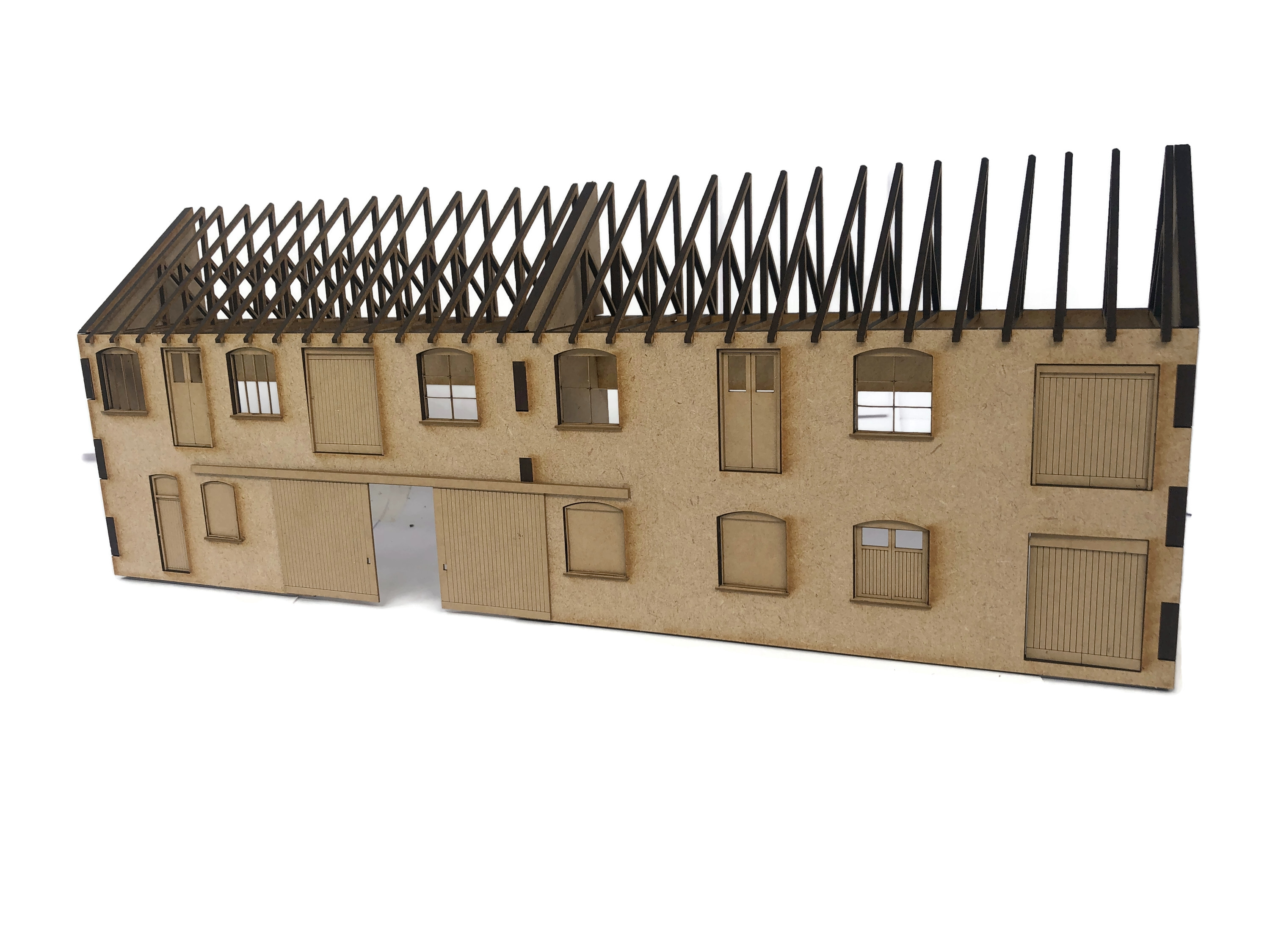 UW2001-OO Dockside Warehouse OO Scale Laser Cut Model Building Kit (1).jpg