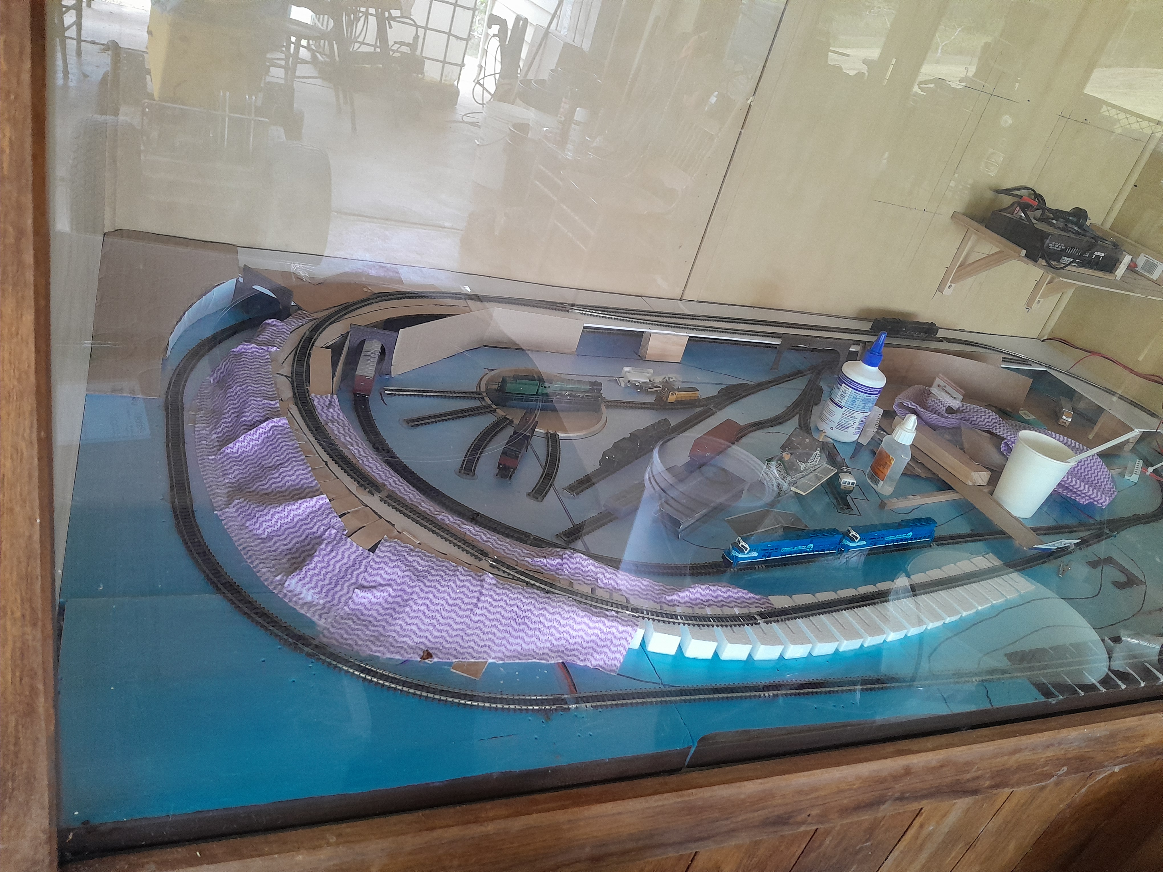 Scenics from outside the window.