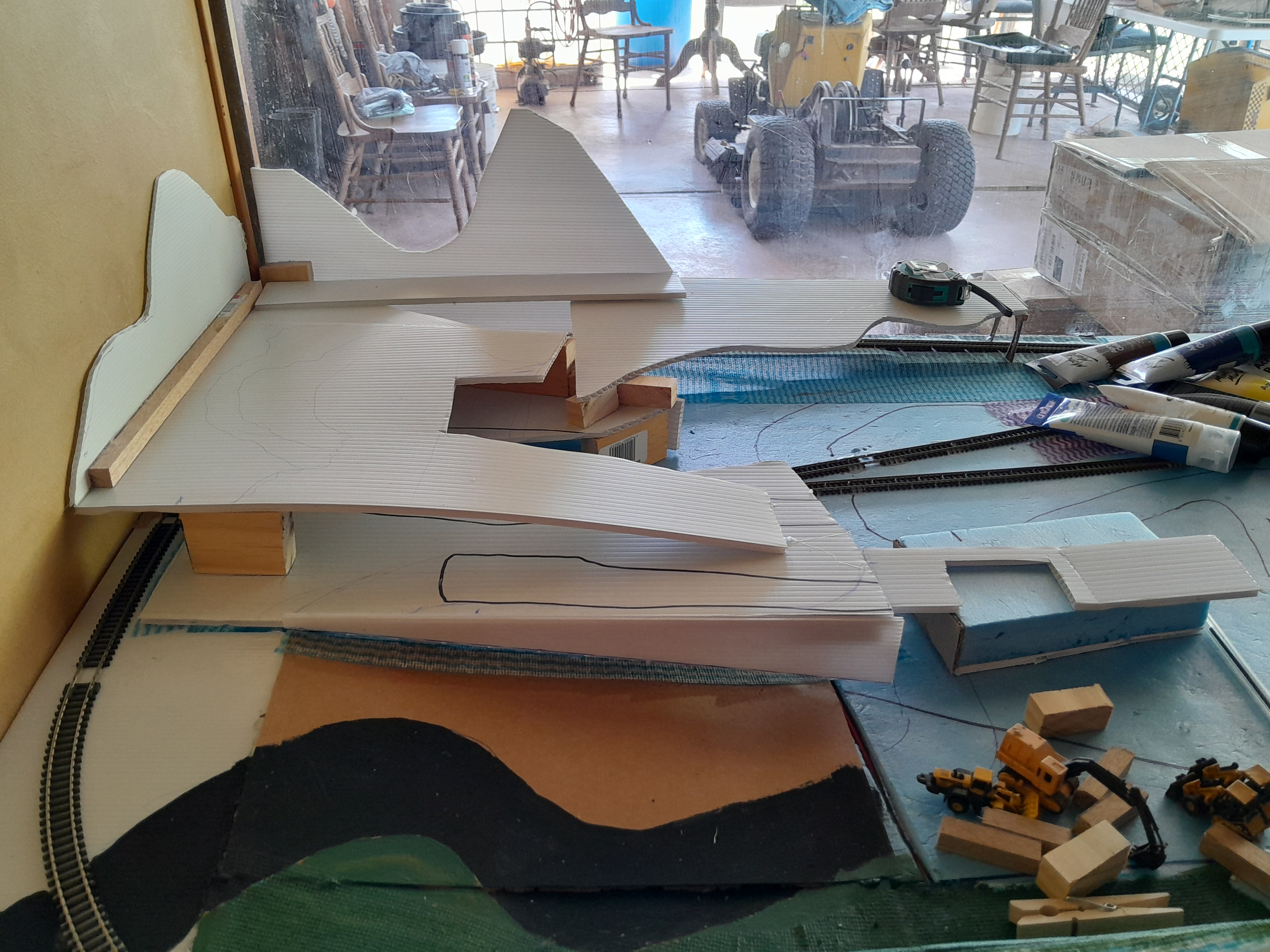 Quarrying has begun.