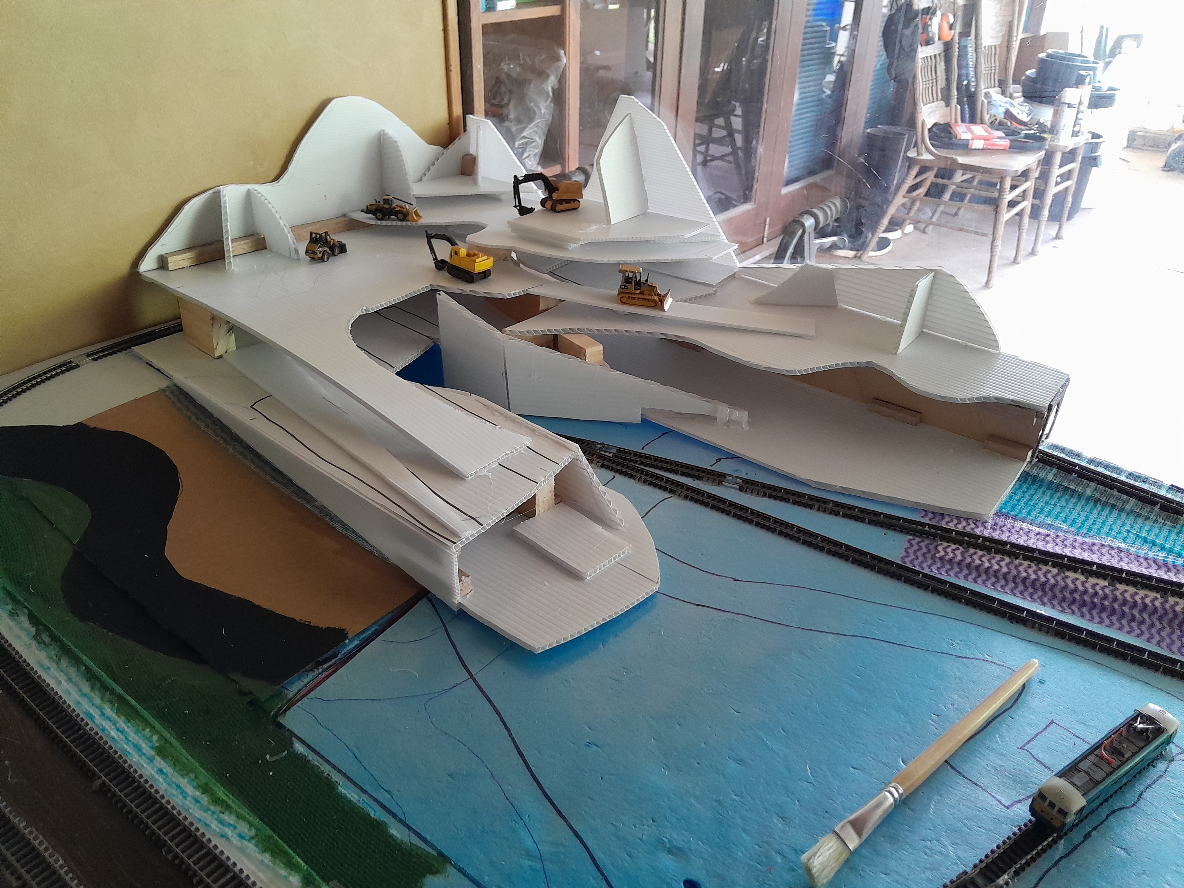 Quarry liftout section.