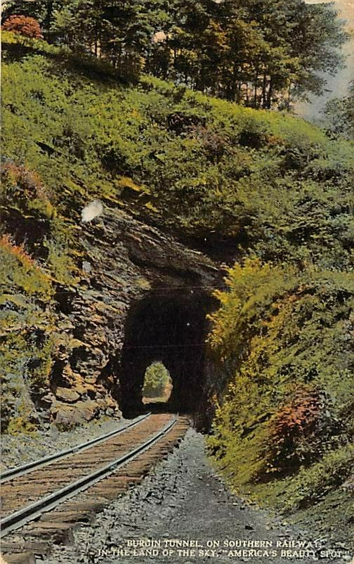 Burgin tunnel 1910 postcard.png